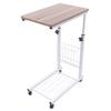 Mobile Sofa Side Table, Height Adjustable Rolling Bedside Table, Notebook Tablet Coffee Tray Portable Snack Table For  Offices
