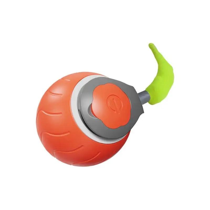 Electric Cat Ball Toys Automatic Rolling Smart Cat Toys Interactive for Cats Training Self-moving Kitten Toys for Indoor Playing