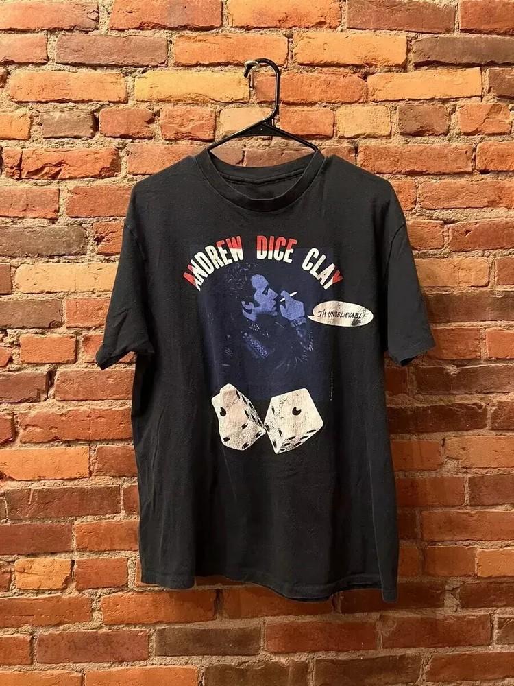 Andrew Dice Clay Gift For Fans Black T-Shirt Cotton All Size Unisex T-Shirt S