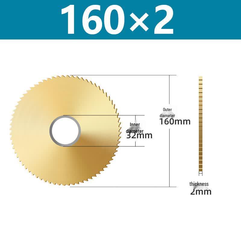 

Jun Ding Ying Cobalt Titanium HSS Saw Blade Milling Cutter