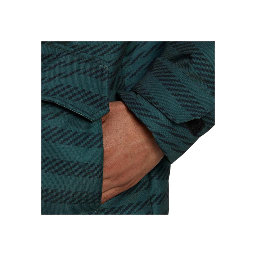 Adidas Real Madrid Embroidered Logo Sports Down Jacket With Hood Men Outerwear Green HD1335