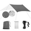 Outdoor Portables Beach Camping Tarps Set Multifunctional Footprint Awnings for Various Outdoor Event
