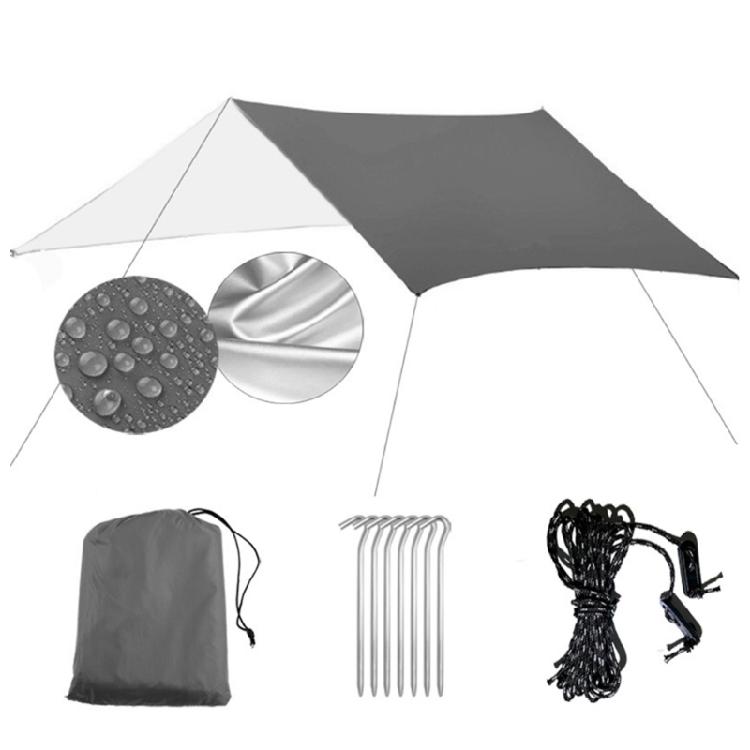 Outdoor Portables Beach Camping Tarps Set Multifunctional Footprint Awnings for Various Outdoor Event