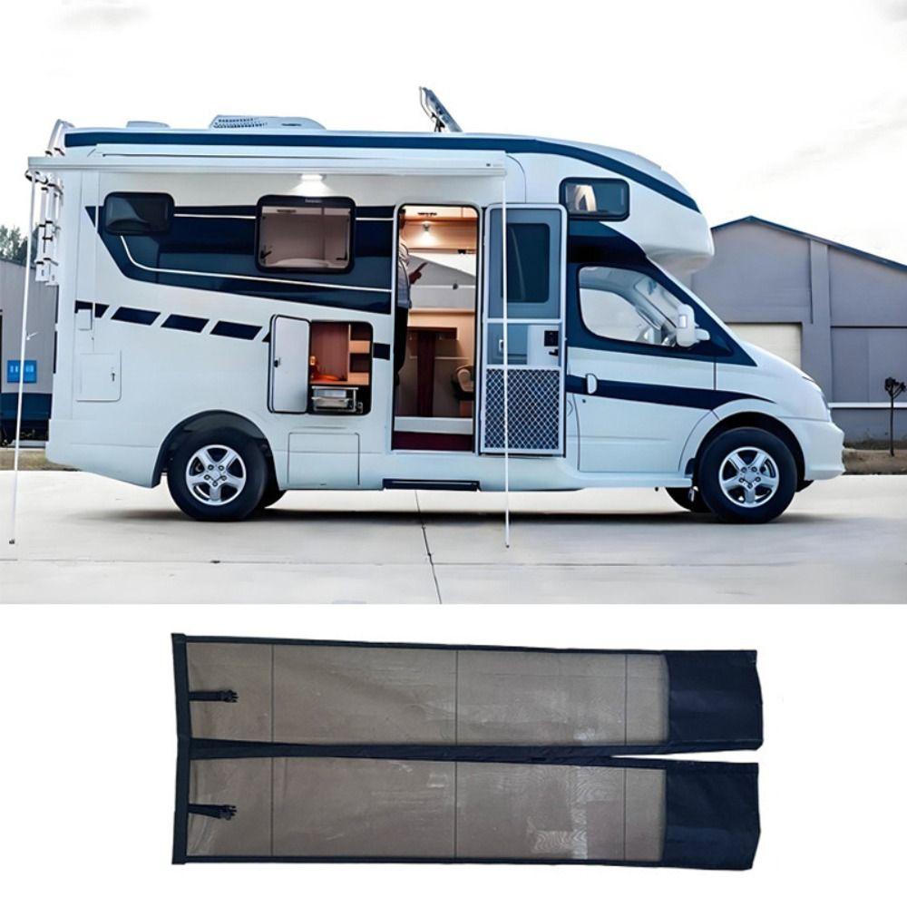 Automatic Closing Camper Van Mosquito Curtain Magnetic Insect Proof Door Screen  Motorhome