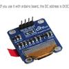 0.96 Inch Blue Yellow OLED Display Module I2C Serial 128x64 SSD1306 IIC Screen Board for Arduino Raspberry Pi 51 Msp420 STIM32 SCR Micro:bit (Pack of