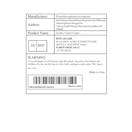 Gcerfby Vernier Caliper Keychain, Portable Car Key Pendant, Decorative Charm, Zinc Alloy Household Measuring Tool, 10.8x2.3cm, Versatile Accessory for