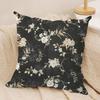 Retro Design Cushion Cover Silky Short Plush Sofa Pillow Cover Hidden Zipper Soft Dustproof Case for Home Decor