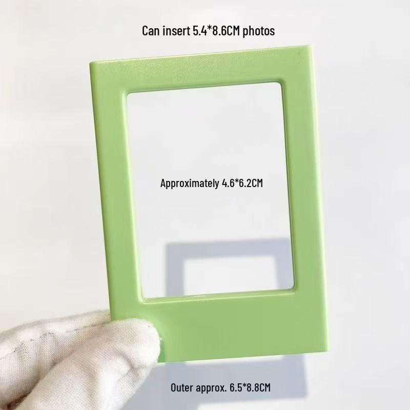 3-Inch Magnetic Polaroid Photo Frame Sticker for Kitchen, Office, Couple, or Bedroom Decor
