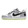 Nike Court Borough Comode Versatili Resistenti Sneakers Basse Sneakers Bambino Grigio Giallo Verde 870025-104