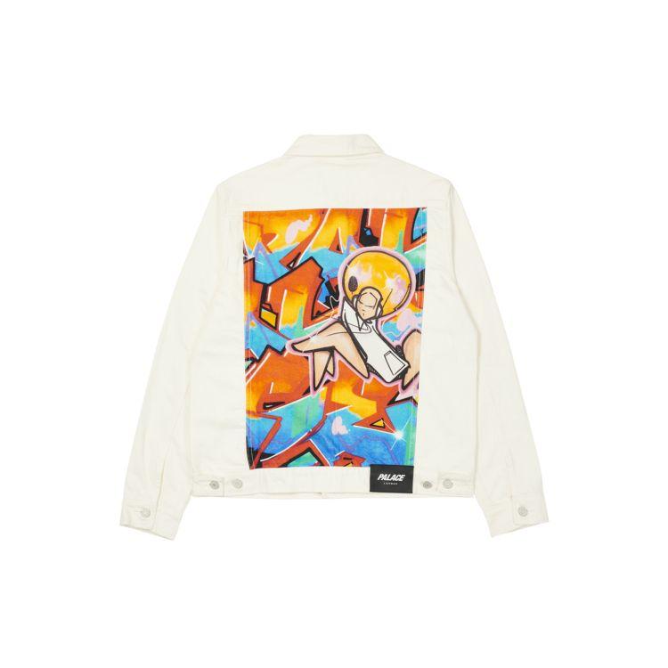 

Palace FW21 Ultimo Series Zomby Denim Jacket Unisex Jacket White P21D017 L