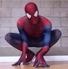 Spider-Man Tights Cosplay All-inclusive Jumpsuit Super 2 Spider Tights 3D Eyes (no Shoes)