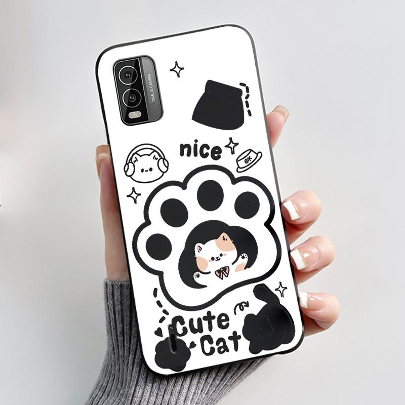 Cute Case For Nokia C210 / Nokia C300 4G Fundas Printing Shell Protective Cover Soft Silicone Cartoon Phone Casing Coque Capa