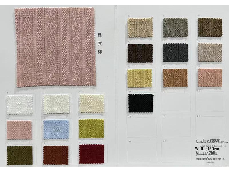 2026 Knit Bubble Pleated Fabric for Fashionable Children's Dresses & Pants