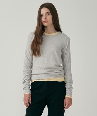 MOTT Soft Round T-Shirt - Gray