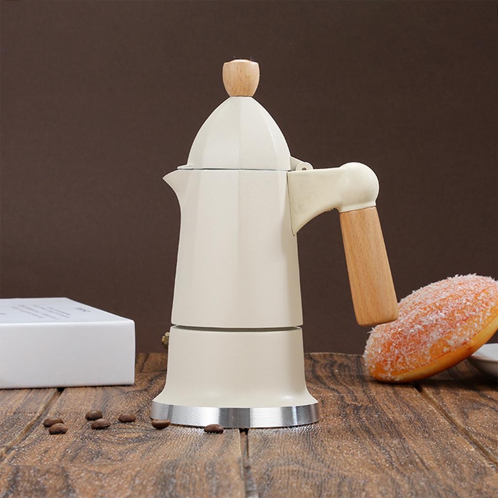 3 Cup Stovetop Coffee Maker Percolator Classic Italian Coffee Maker for Home Use