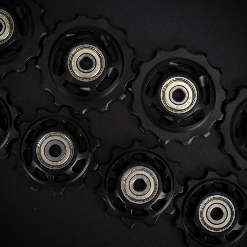 Bike Rear Derailleur Pulley Wheel Guide 11T 12T 13T 14T Bearing Road Bike Pulley Roller for 9/10/11 Bike