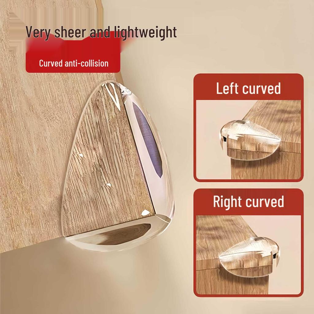 Silikon Tischkantenschutz - Kindersicherheitspuffer für Möbel