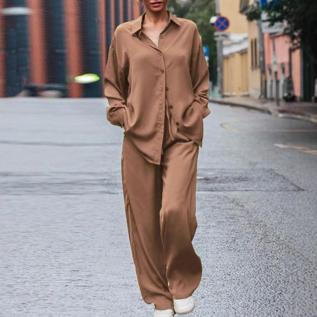 

IHUASU Женский модный многоцветный свободный повседневный костюм XXXK