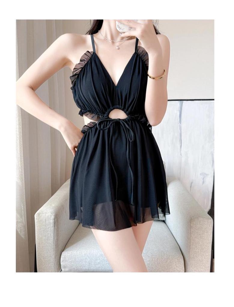2025 Trendy Split Bikini: Sexy, Slimming Swimsuit for Spring Vacations, Belly-Covering and Conservative Style.