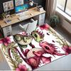 Custom Name Dragon Printed Carpet,Rug for Office Chair Living Room Bedroom Kitchen Room Decor Gifts.