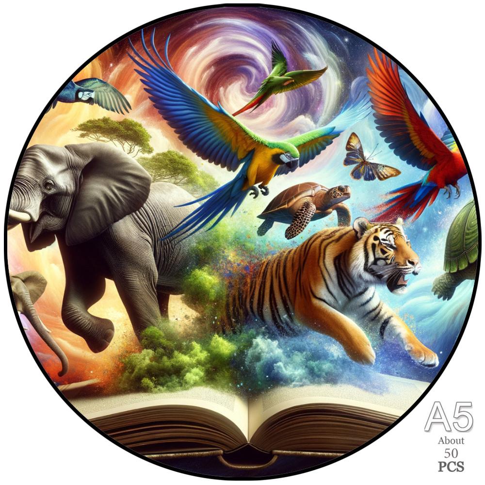 3D Aurora Dragon Wooden Jigsaw Puzzle For Adults And Kids, Brightly Colored Unique Shaped Animal Educational Toys Christmas Gift