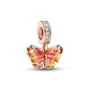 New Charms Sparkling Rose Gold Airplane, Globe & Suitcase Triple Heart Winged Angel Diy Jewelry Gift Fit Original Bracelet Beads