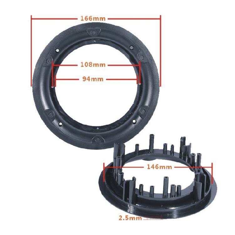 

4/5/6.5/8inch Car Ceiling Speakers Protective Cover Grill Mesh Cover Enclosure Net Speakers Preserve Net Grille Protector 4 inch base