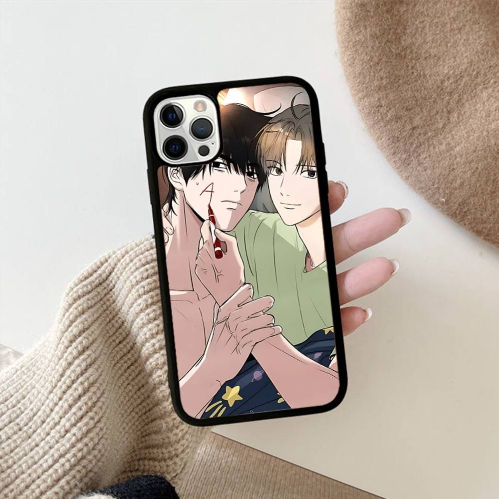 

Unsleep Bl Anime Phone Case Silicone PC+TPU For IPhone 11 12 13 14 15 16 17 Plus Pro Max Cover iPhone 15