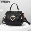 Women Shoulder Bag Soft Leather Small Bag Summer Hundred Texture Ladies Crossbody Bag Lightweight Women Bags