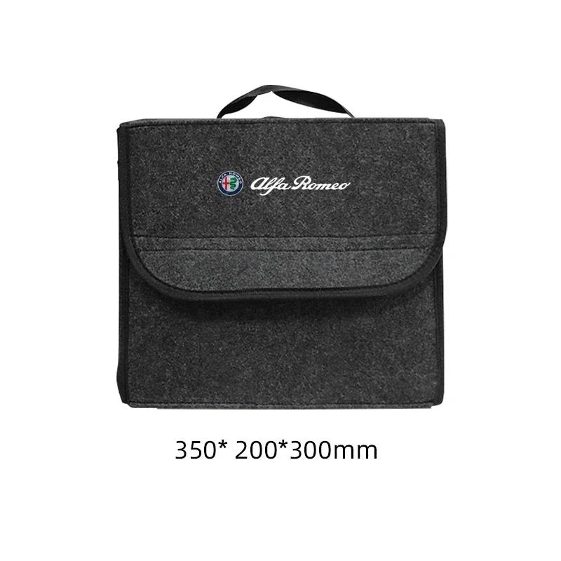 

Car Trunk Organizer Bag Foldable Stowing Tidying Storage Box For Alfa Romeo 4C 159 166 Spider Giulia Giulietta 156 Mito 8C GT