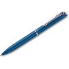 Retractable BL2007 Gel Ink Rollerball Pen Set, Slim Sky Blue Metal Body, Black Ink
