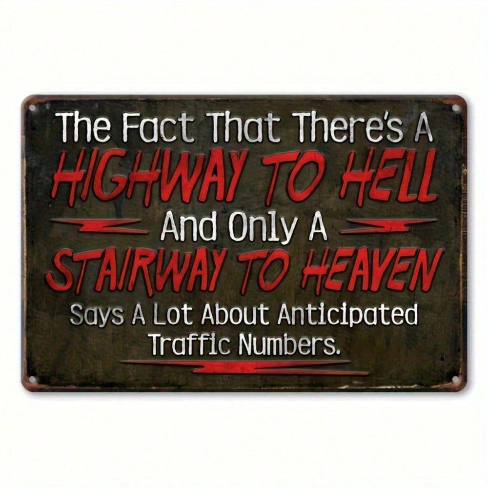 

Vintage Metal Sign Wall Decor Tin Plate Painting 20x30cm