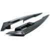 1 Pair Motorcycle Side Wings Aerodynamic Dynamic Spoiler Wings Trim Sticker Motorbike Fairing Air Deflectors Universal Decoration Accessories