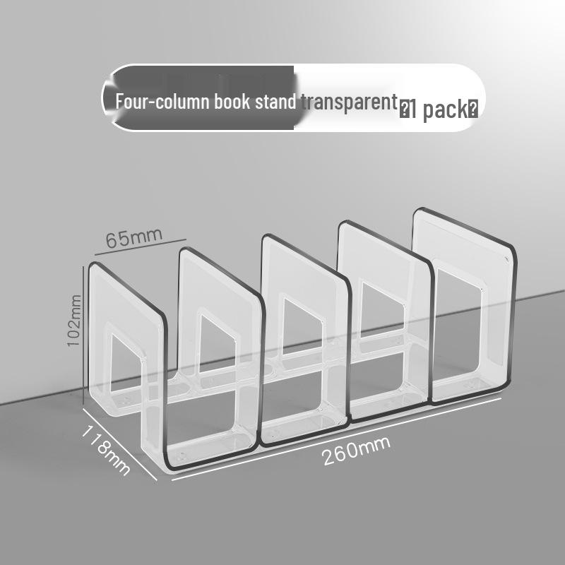 Children's Cartoon Panda Book Stand & Organizer - Thickened Primary School Book Storage