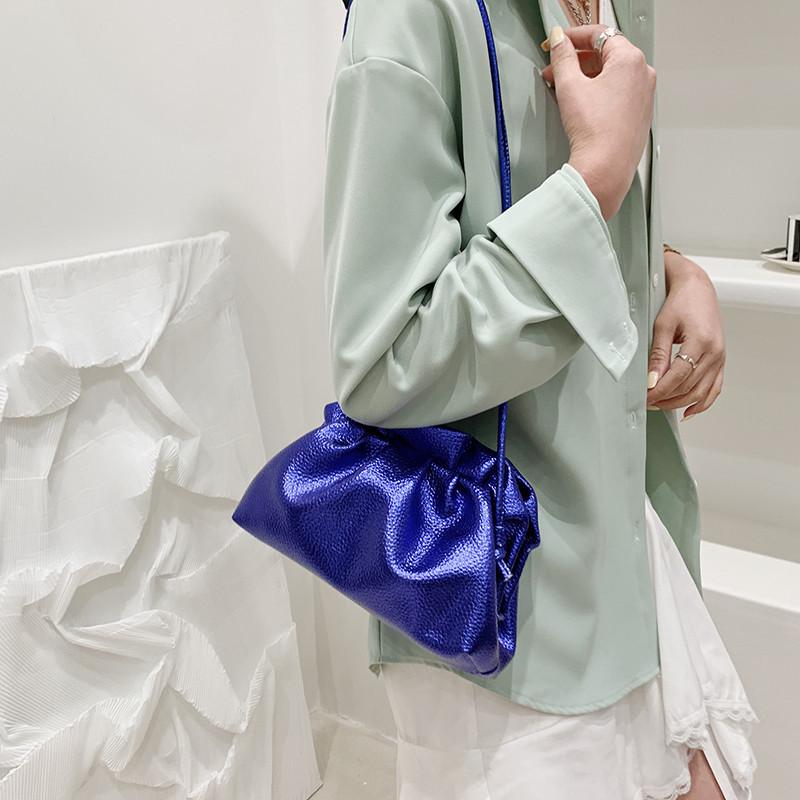 Candy Color Strap Women's Bag 2025 Fashion Simple Shoulder Bag Solid Color Messenger Bag