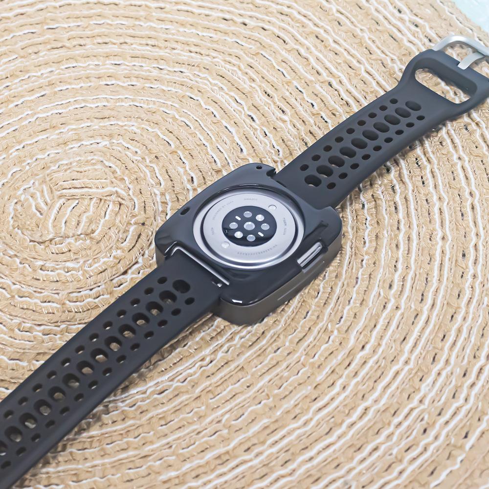 Metal Cover For Huami Amazfit Active 2 Square Screen Protector  Coverage Protective Bumper Case Amazfit Active2 S Accessories