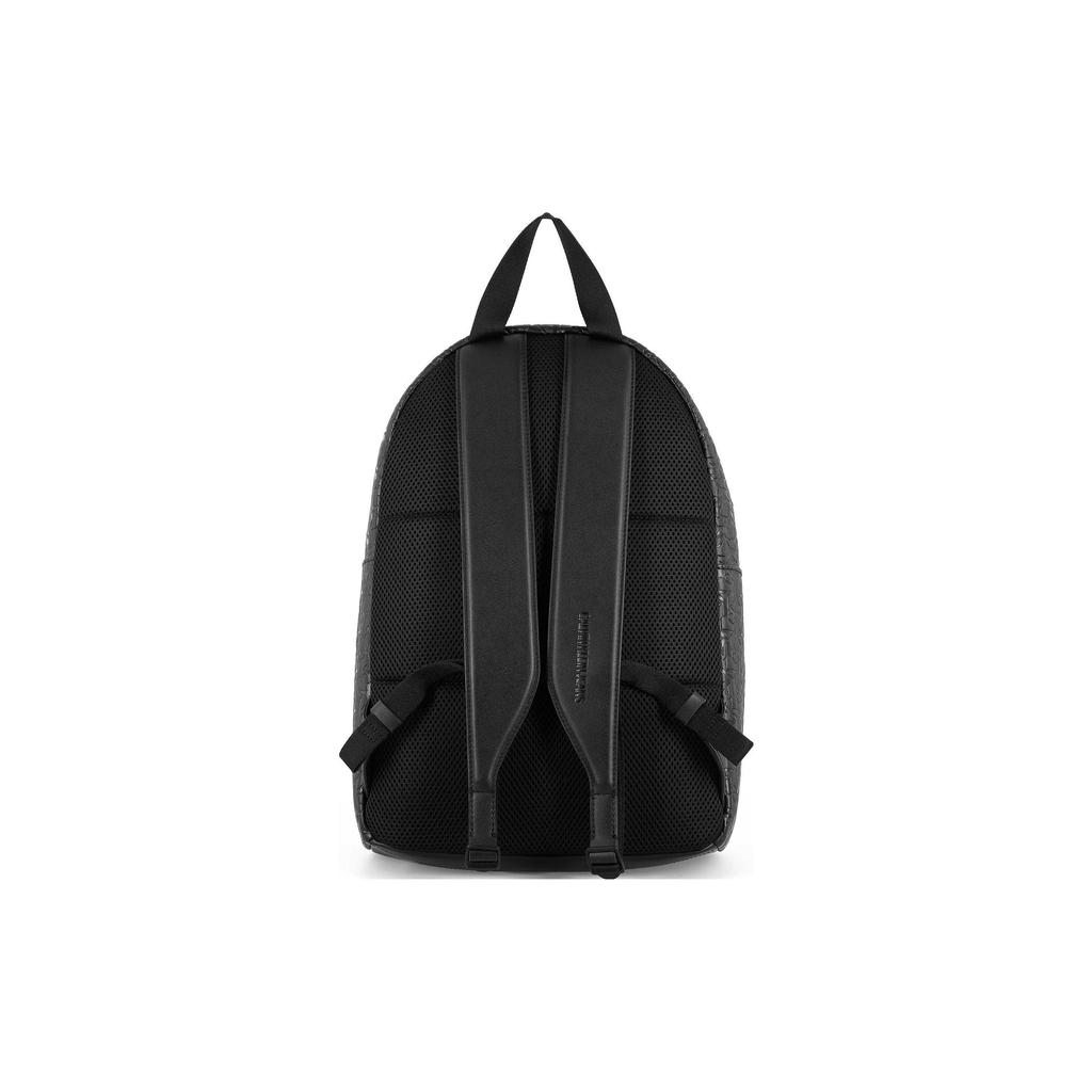 Calvin Klein Ck Large Capacity Textured Business Commuter Backpack Men Backpack Black HH2622-001