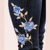 Premium Fashion Embroidered Women Skinny Sexy High-elastic Jeans For Casual Elegance
