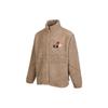 Jackets Unisex Brown Stand Collar Moderate Other HN8954