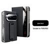 Qiali Leather Foldable Phone Case for Huawei Pura X Max - Ultra-thin, Full Coverage, Anti-drop Flip Cover