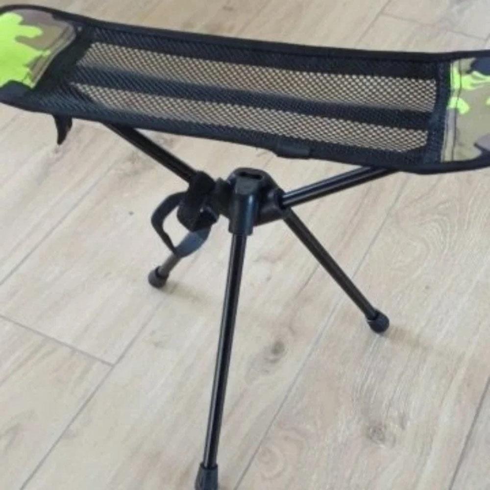 Klappbarer Moon Chair, praktische universelle Fußstütze in Camouflage, faltbarer Taburete, Mehrzweck-Stativ-Fußstütze zum Ziehen, Mazar.