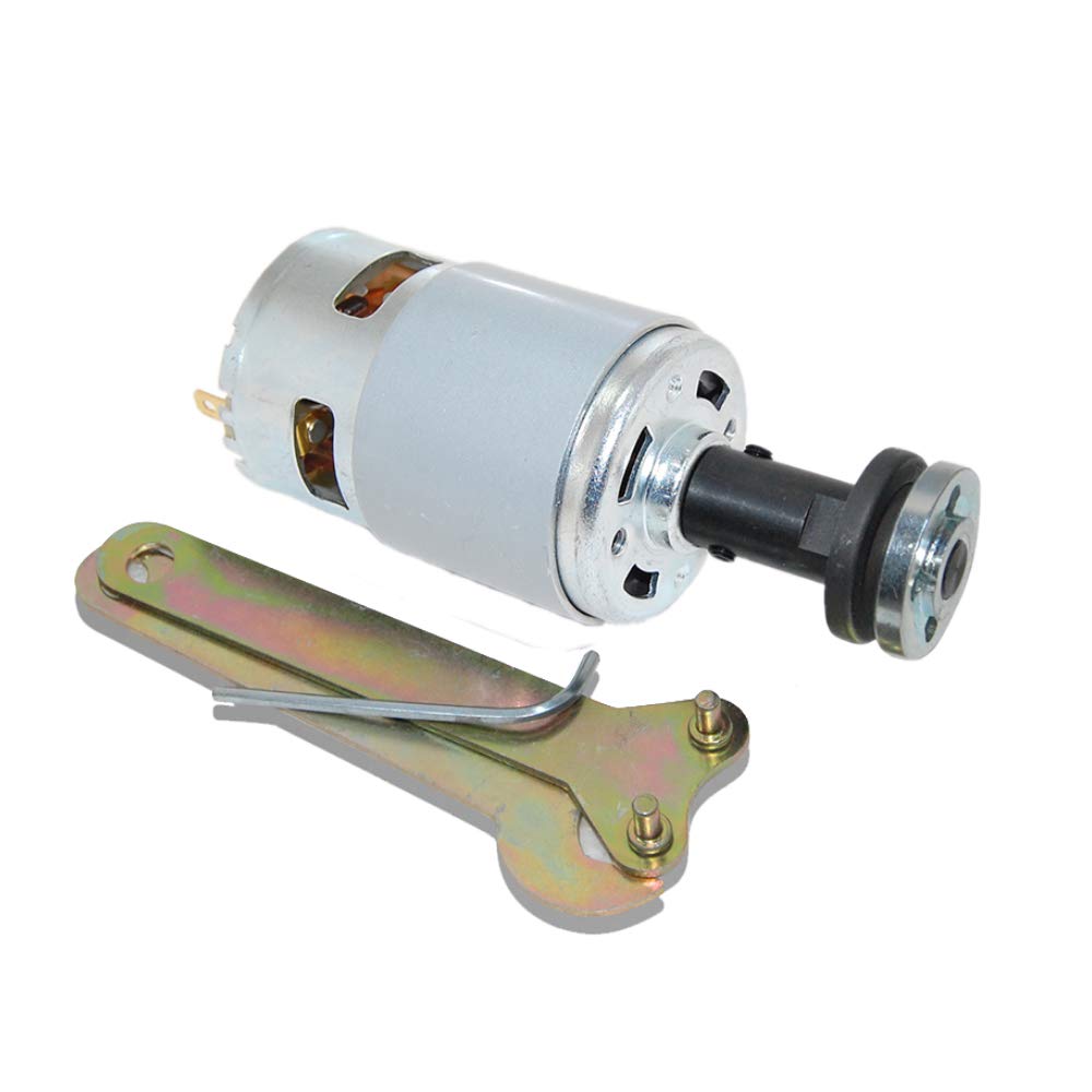 CHANCS 775 DC Motor Převodový motor s dvojitými kuličkovými ložisky a M10 Sorvall Decoupler Ojnice pro vysoký točivý moment DIY díly 12V/24V