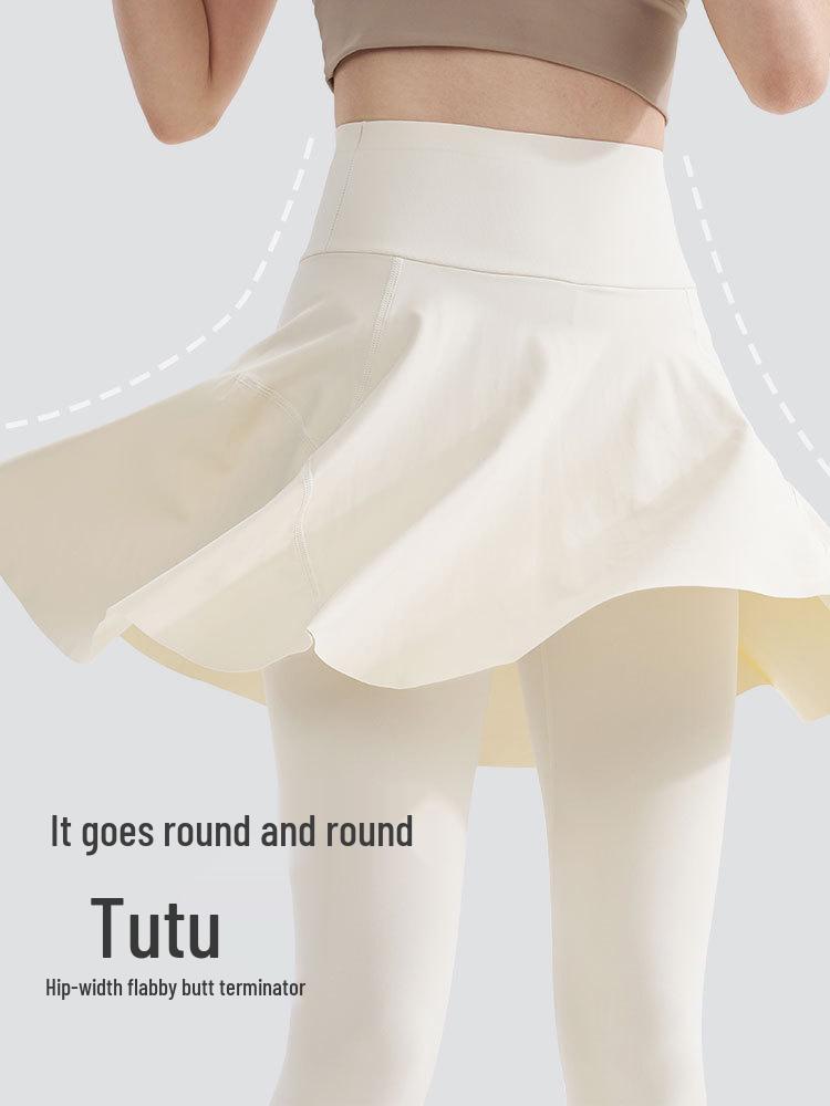 

Осенние плиссированные брюки для йоги с высокой талией, с контролем живота и лифтингом бедер – Идеальны для танцев в стиле сквер и для похудения. S (75-95 jin)