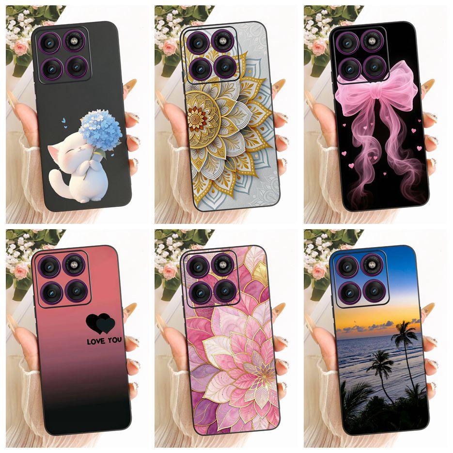 For Motorola Edge 60 Fusion Case Edge60 S Luxury Candy Painted Cover Soft Silicone Case For Motorola Edge 60 Pro Edge60 5G Shell