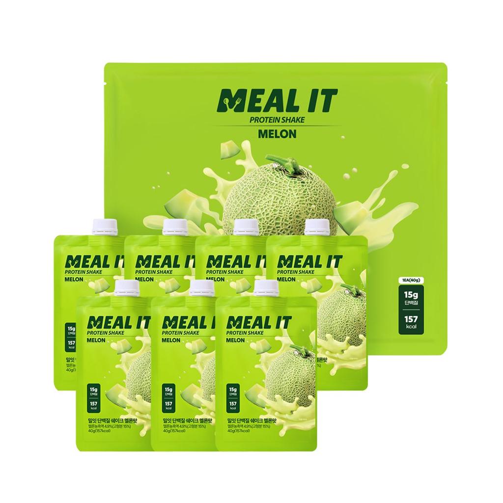 Diet Management Protein Shake Pocket Set (Matcha Chocolate Cookie, Cereal, Pistachio, Melon, Chocolate, Coffee, Banana)