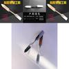 New Angle Glass Glue Scraper Stainless Steel Putty Knife With Chromium Vanadium Steel Body