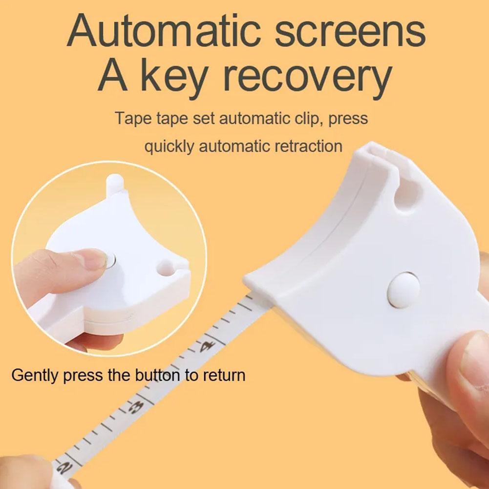 Body Fat Caliper And Waist Measurement Tape Set - Handheld Fat Caliper And Tape Combination, Portable Fitness Measuring Tool