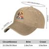 Beagle Puppy In Xmas Lights Hat for Men Baseball Hats with Design Hat
