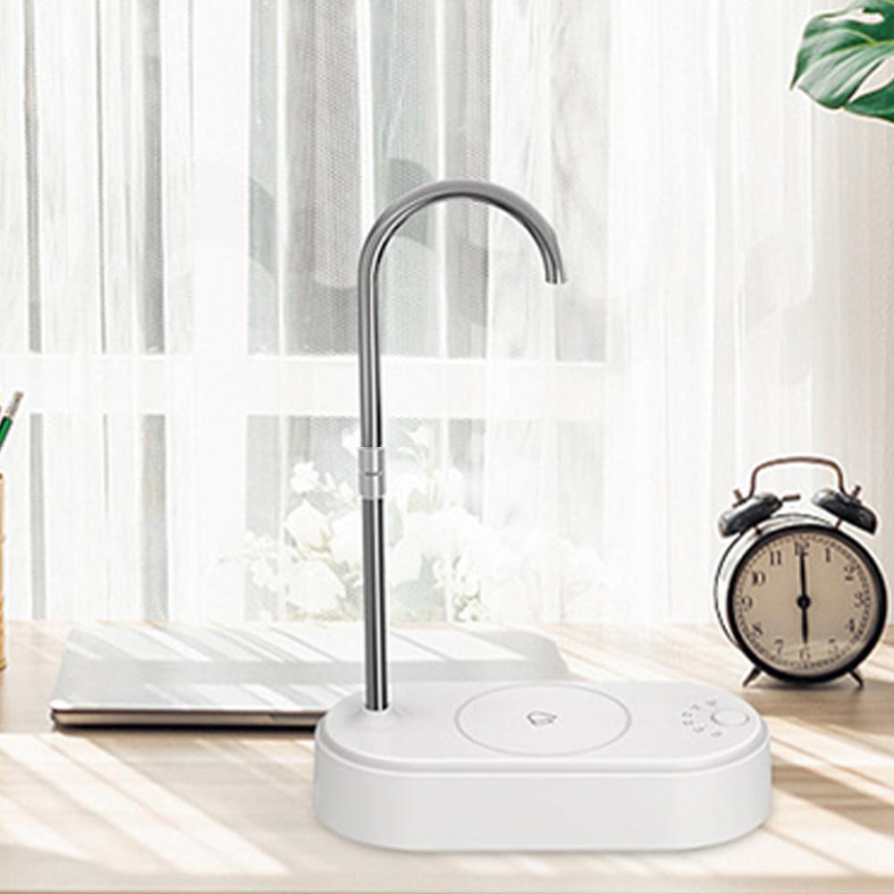Distributore di bottiglie d'acqua da tavolo, pompa per bottiglie d'acqua da banco per 5 galloni, ricarica USB