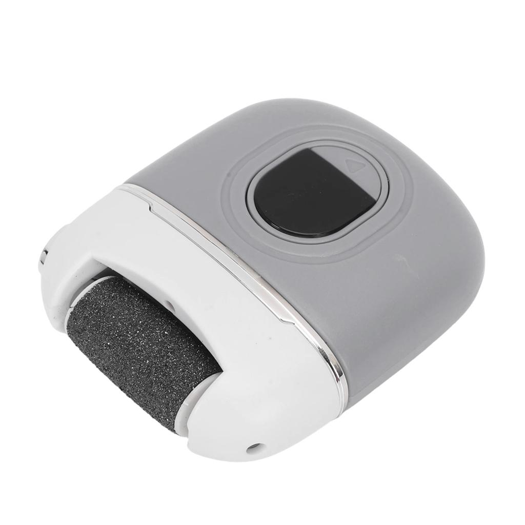 Electric Callus Remover Pedicure Foot File USB Rechargeable Foot Scrubber for Dead Skin Gray